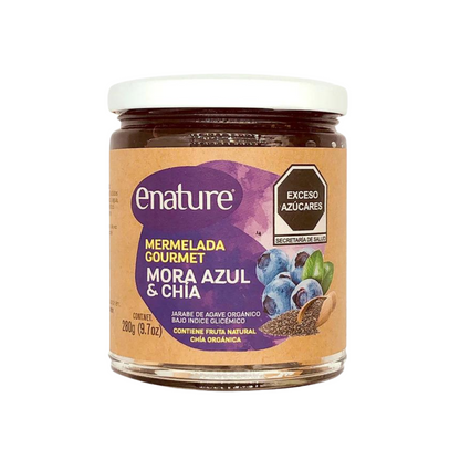Mermelada mora azul con chía 280gr