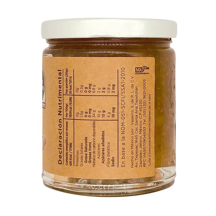 Pineapple jam with chia 280gr