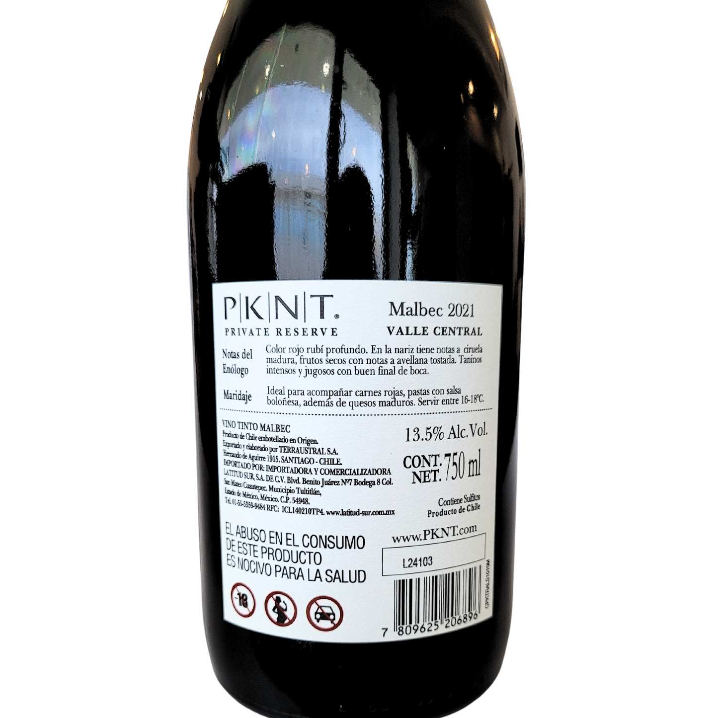 PKNT Malbec 750ml