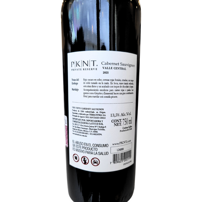 PKNT reserve cabernet sauvignon