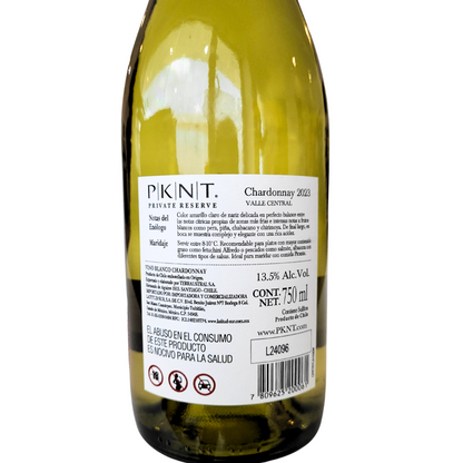 PKNT reserve chardonnay white wine