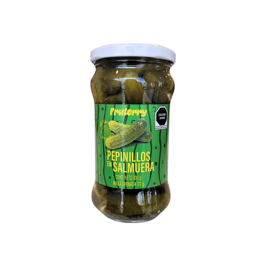 Pepinillos en vinagre Fruterry 300gr