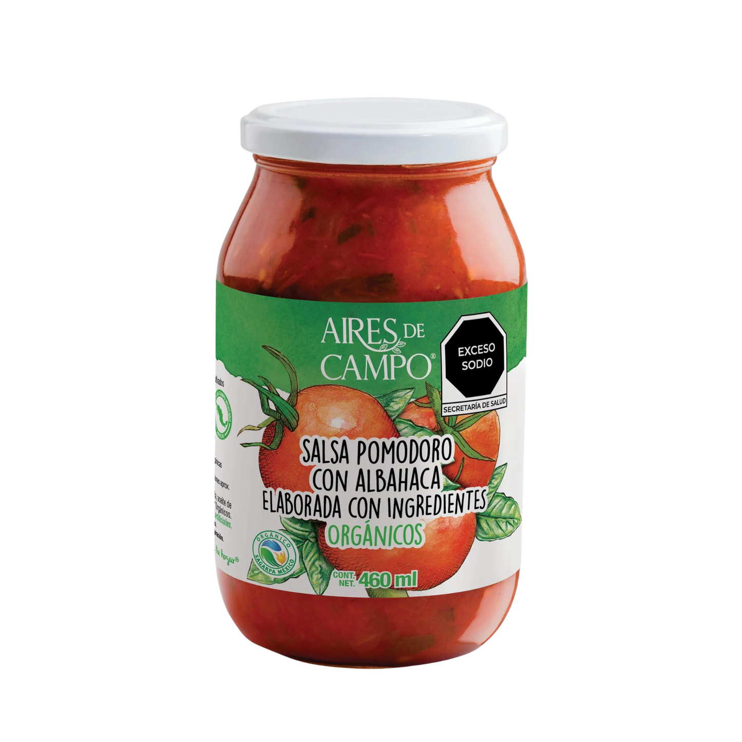 Tomato with organic basil 460ml