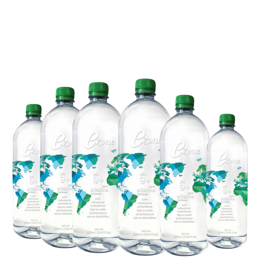 Agua Alkalina Ezone 500ML Six pack