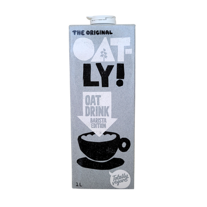 Alimento de avena barista Oatly 1L vegana sin gluten