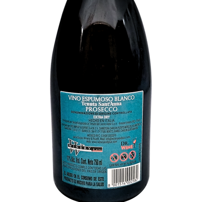 Sparkling wine tenuta s.anna prosecco extra dry doc 750 ml