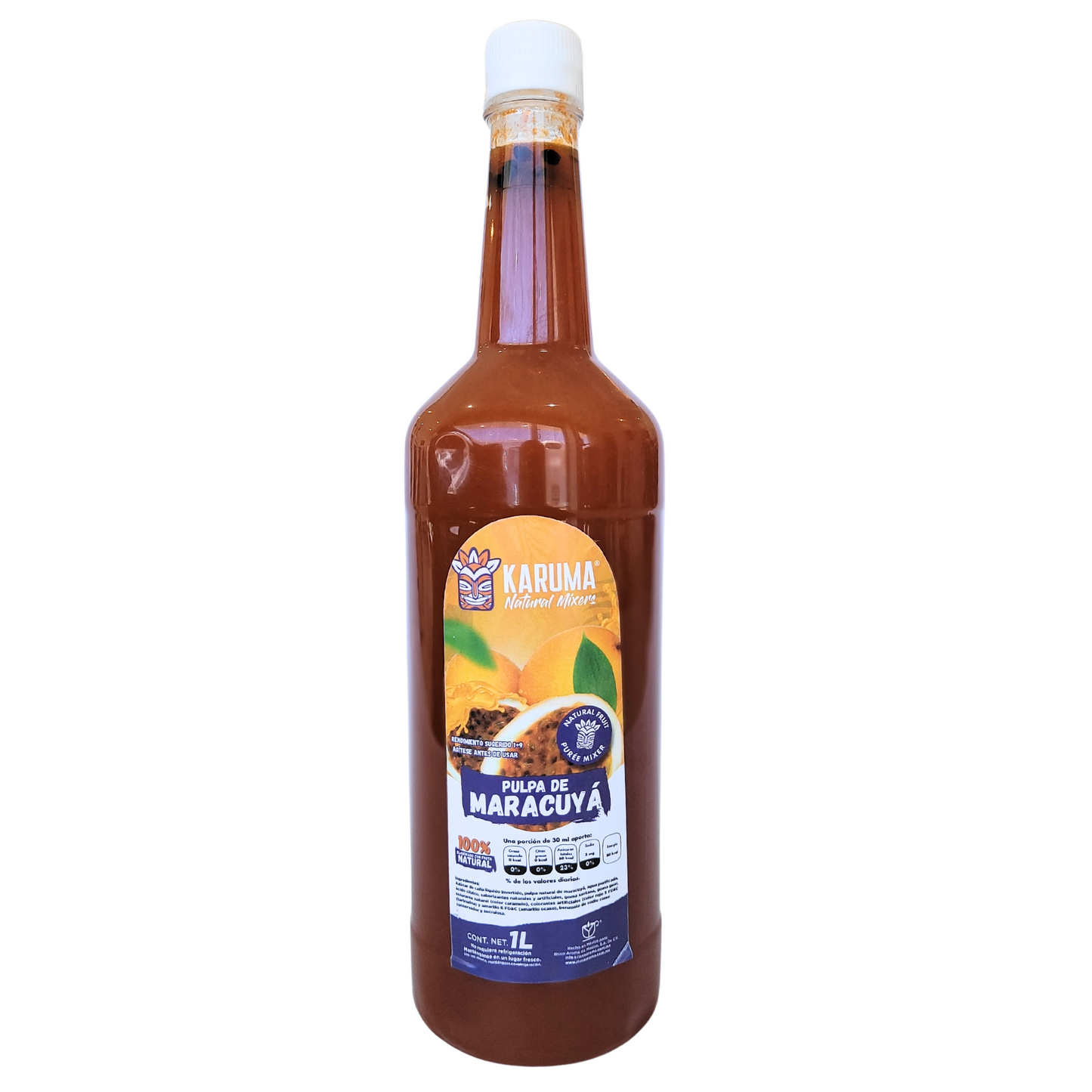 Karuma passion fruit pulp 1l