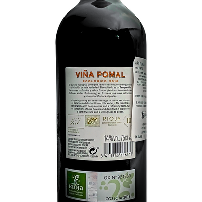 Viña pomal rioja Doca organic red wine 750 ml