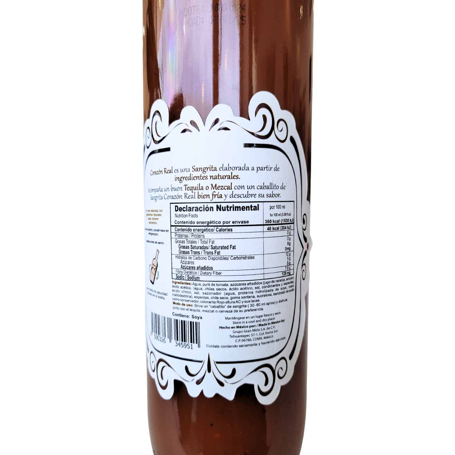 Sangrita corazón real 750 ml