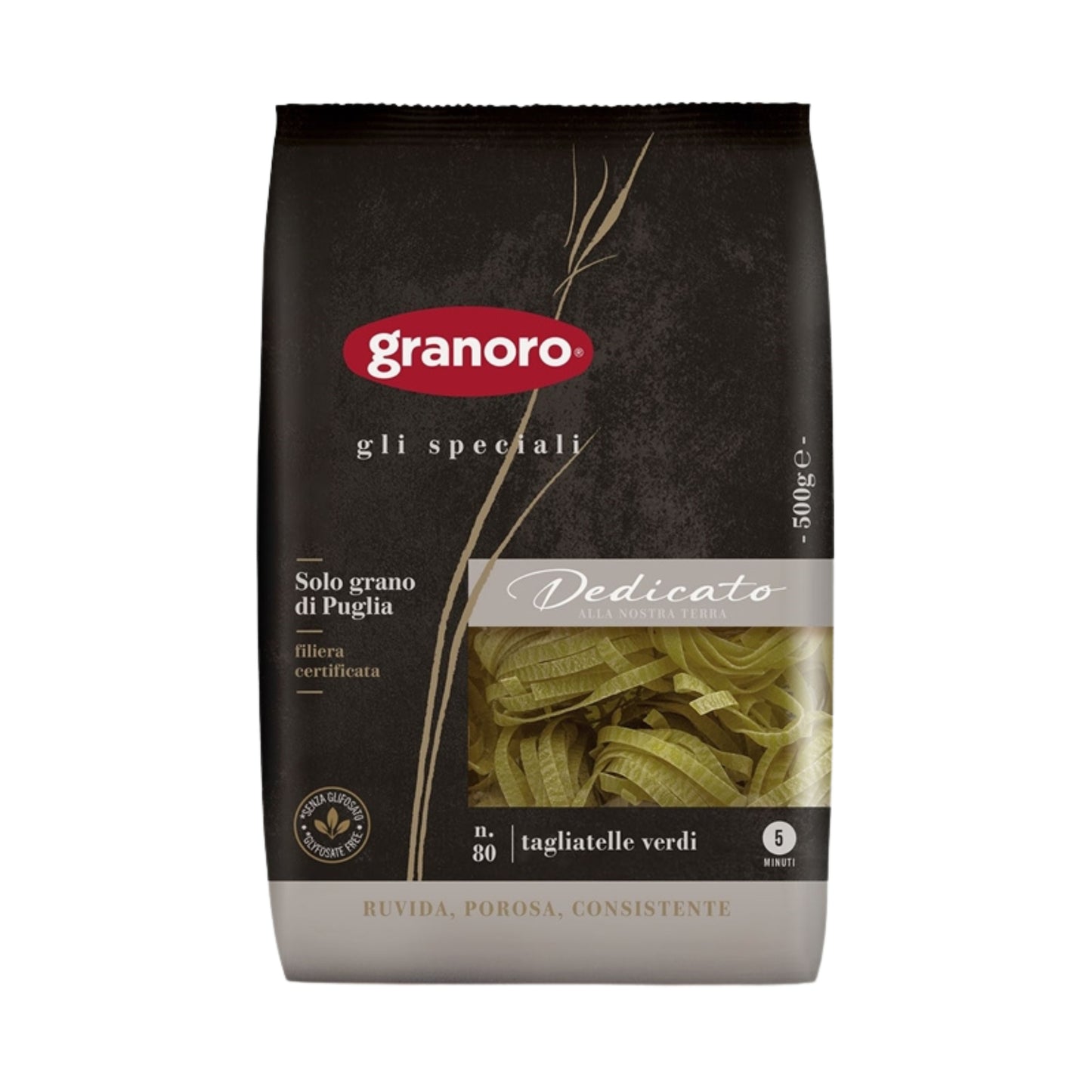 Tagliatelle de espinaca 500g Granoro